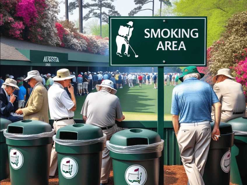 smoking at augusta